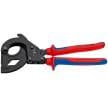 KNIPEX 95 32 315 A Kabelschneider (Ratschenprinzip) für stahlarmierte Kabel (SWA-Kabel)