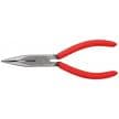 KNIPEX 25 21 160 Flachrundzange mit Schneide (Radiozange)