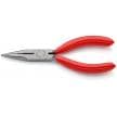 KNIPEX 25 01 140 Flachrundzange mit Schneide (Radiozange)