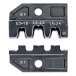 KNIPEX 97 49 05 Crimpeinsatz für unisolierte, offene Steckverbinder 4,8 + 6,3 mm
