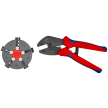 KNIPEX 97 33 02 MultiCrimp® Crimpzange mit Wechselmagazin