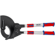 KNIPEX 95 32 100 Kabelschneider (Ratschenprinzip) mit Teleskopschenkeln