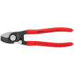 KNIPEX 95 21 165 Kabelschere mit Öffnungsfeder