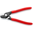 KNIPEX 95 21 165 Kabelschere mit Öffnungsfeder