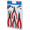 KNIPEX 00 20 03 SB Präzisions-Sicherungsringzangen-Set