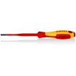 KNIPEX 98 20 40 SL Schraubendreher (Slim) für Schlitzschrauben