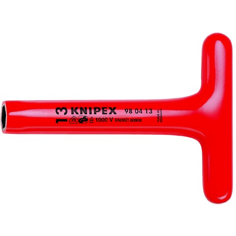 KNIPEX 98 05 19 Steckschlüssel mit T-Griff
