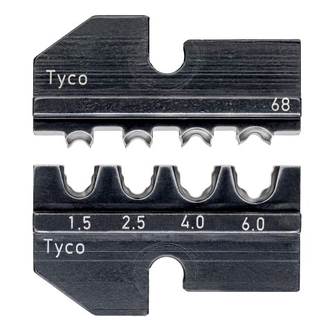 KNIPEX 97 49 68 Crimpeinsatz für gedrehte Solar-Steckverbinder (Tyco)