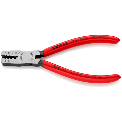 KNIPEX 97 61 145 A Crimpzange für Aderendhülsen