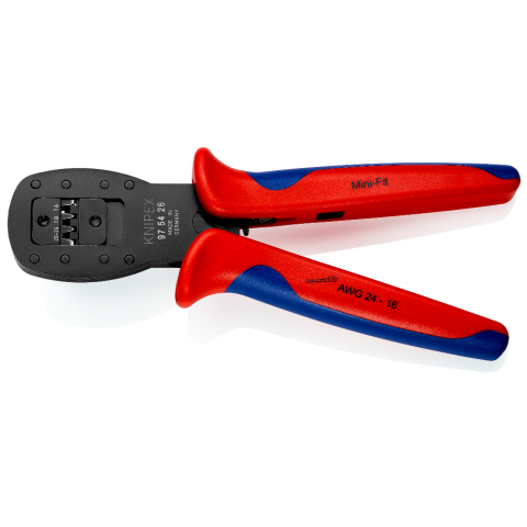 KNIPEX 97 54 26 Crimpzange für Miniaturstecker Parallelcrimp Zum Vercrimpen von Steckern der Serie Mini-Fit® von Molex LLC