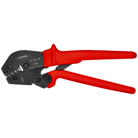 KNIPEX 97 52 04 Crimpzange auch für Zweihandbedienung