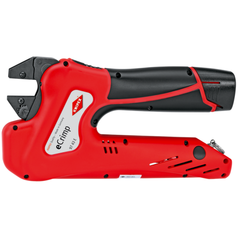 KNIPEX 97 43 E UK eCrimp Elektromechanische Crimp-Systemzange für auswechselbare Crimpeinsätze