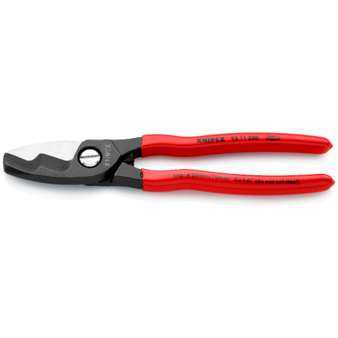 KNIPEX 95 11 200 Kabelschere mit Doppelschneide