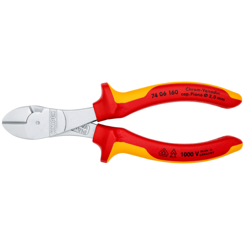 KNIPEX 74 06 160 Kraft-Seitenschneider