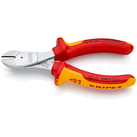 KNIPEX 74 06 160 Kraft-Seitenschneider