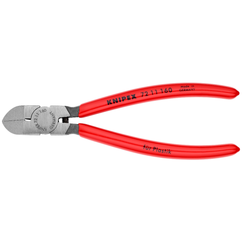 KNIPEX 72 11 160 Seitenschneider für Kunststoff