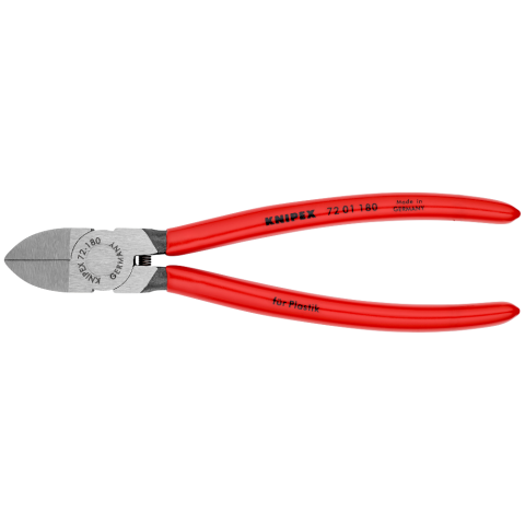 KNIPEX 72 01 180 Seitenschneider für Kunststoff