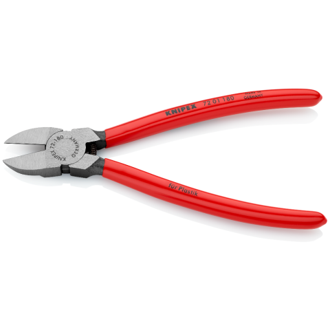 KNIPEX 72 01 180 Seitenschneider für Kunststoff
