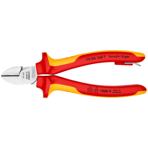 KNIPEX 70 06 160 T Seitenschneider mit Befestigungsöse