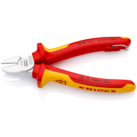 KNIPEX 70 06 160 T Seitenschneider mit Befestigungsöse