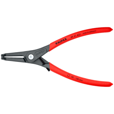 KNIPEX 49 41 A31 Präzisions-Sicherungsringzange für Außenringe auf Wellen