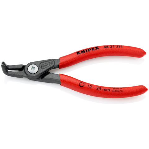 KNIPEX 48 21 J11 Präzisions-Sicherungsringzange für Innenringe in Bohrungen