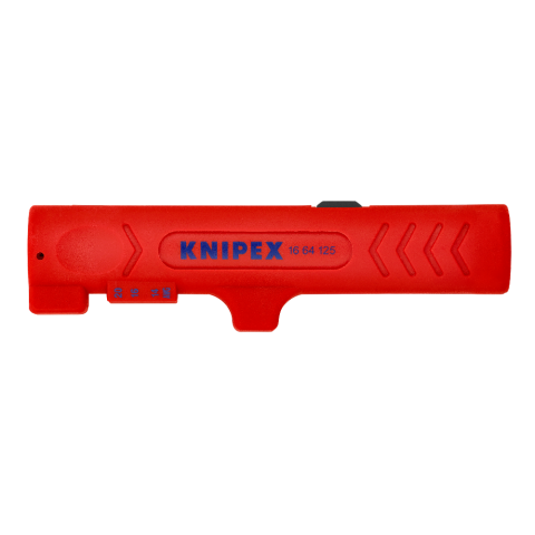 KNIPEX 16 64 125 SB Abmantelungswerkzeug für Flach- und Rundkabel