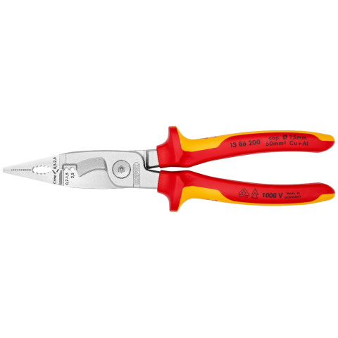 KNIPEX 13 86 200 Elektro-Installationszange