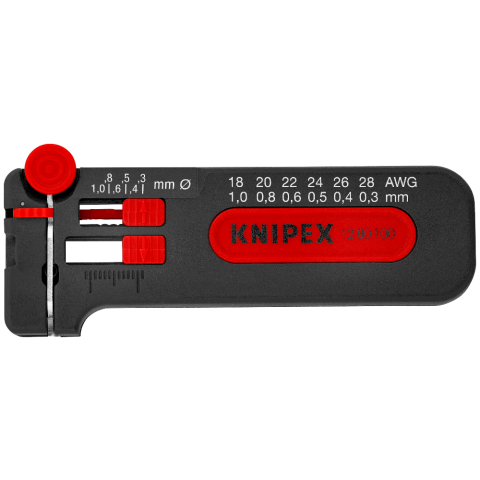 KNIPEX 12 80 100 SB Mini-Abisolierer