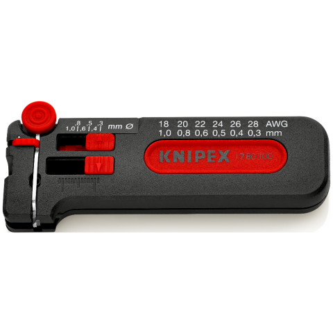 KNIPEX 12 80 100 SB Mini-Abisolierer