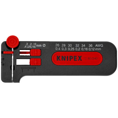 KNIPEX 12 80 040 SB Mini-Abisolierer