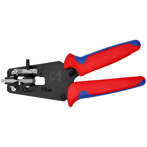 KNIPEX 12 12 11 Präzisions-Abisolierzange mit Formmessern