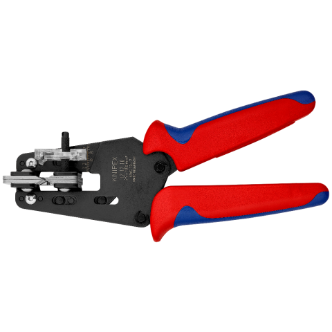 KNIPEX 12 12 10 Präzisions-Abisolierzange mit Formmessern