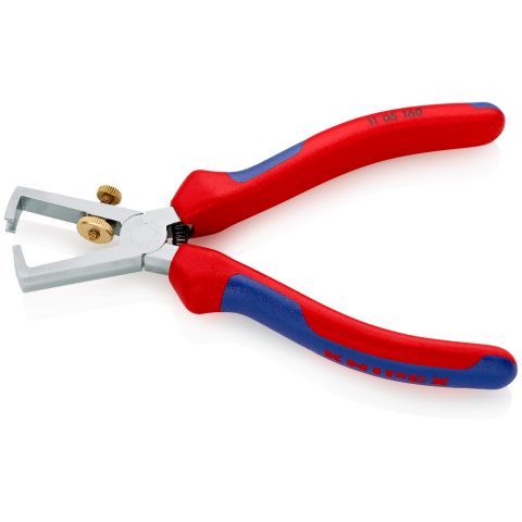 KNIPEX 11 05 160 Abisolierzange mit Öffnungsfeder, universal