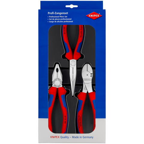 Knipex Zangen-Set 3-tlg. Bestseller-Paket - 002009V01