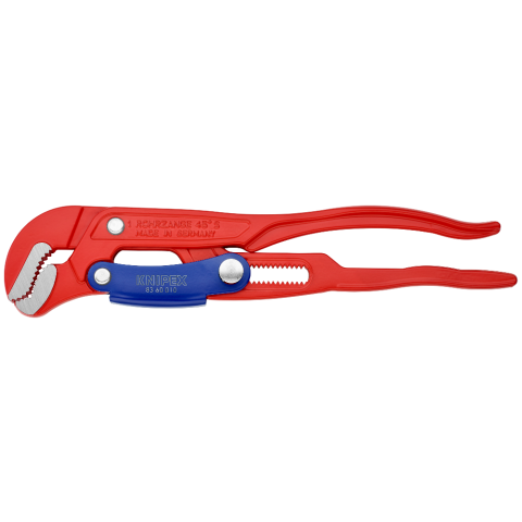 KNIPEX 83 60 010 Rohrzange S-Maul mit Schnelleinstellung