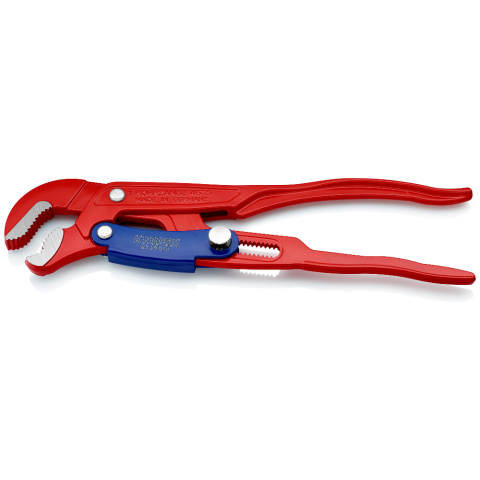 KNIPEX 83 60 010 Rohrzange S-Maul mit Schnelleinstellung