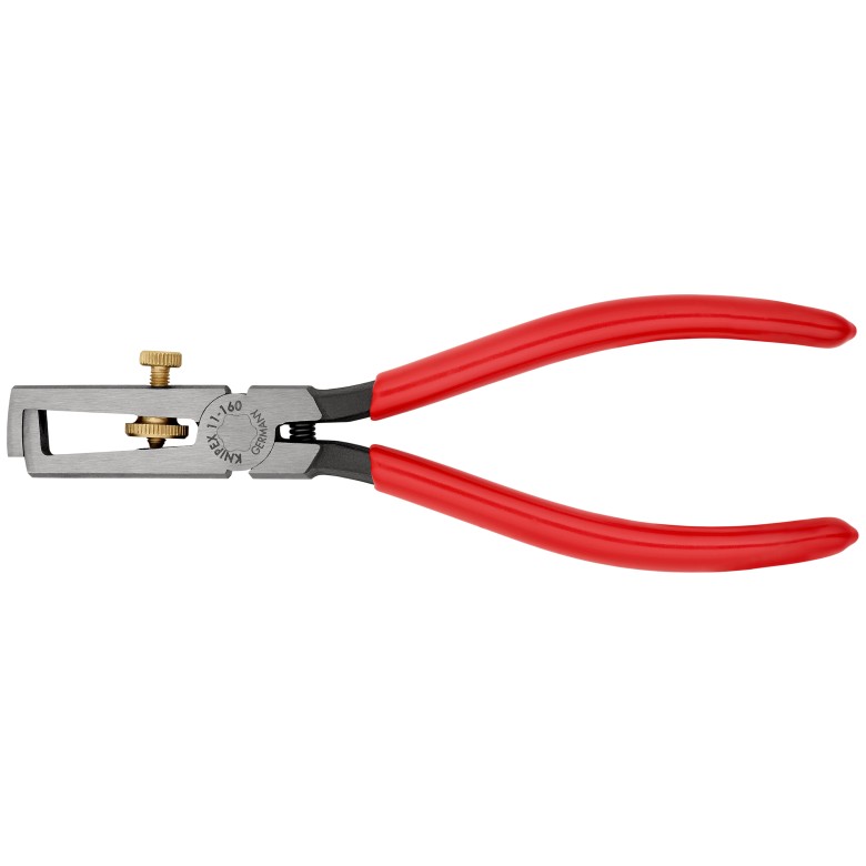 KNIPEX 11 01 160 Abisolierzange mit Öffnungsfeder, universal